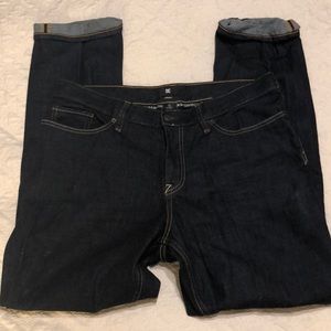DC Dark Denim Straight Jeans